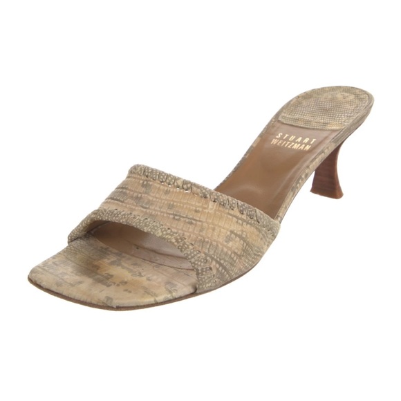Vintage Stuart Weitzman heel slides - Picture 3 of 5